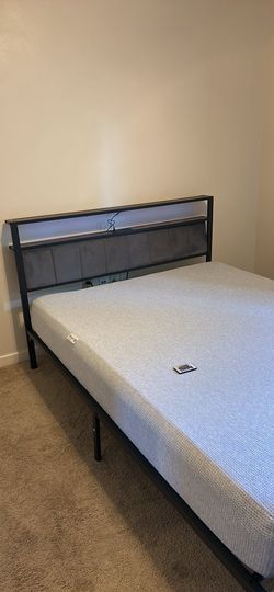 Queen Bed and Bedframe