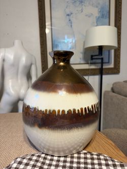 Ceramic Drip Glaze Vase
