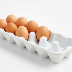 Crate&Barrel One Dozen Egg Crate