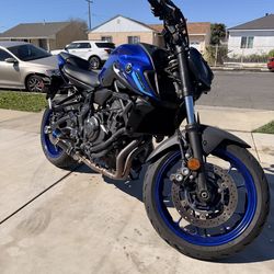 2022 MT-07 Yamaha 🏍️