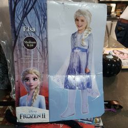 Elsa Costume  Brand New Size 8 To 10