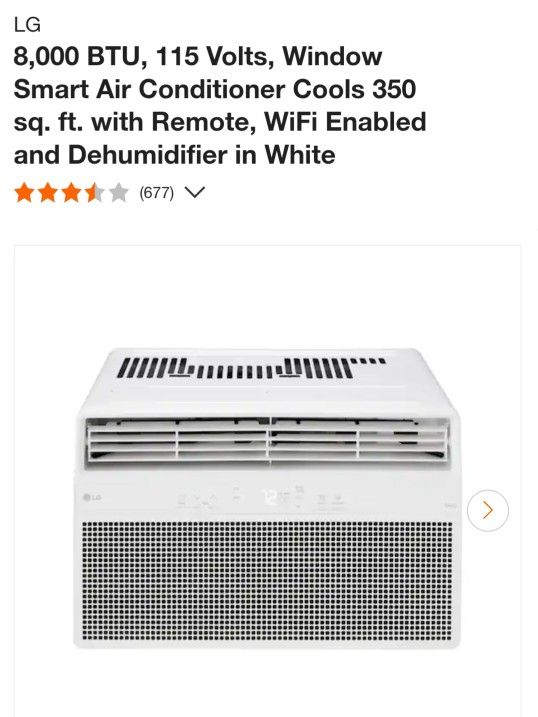 LG Window AC and Dehumidifier