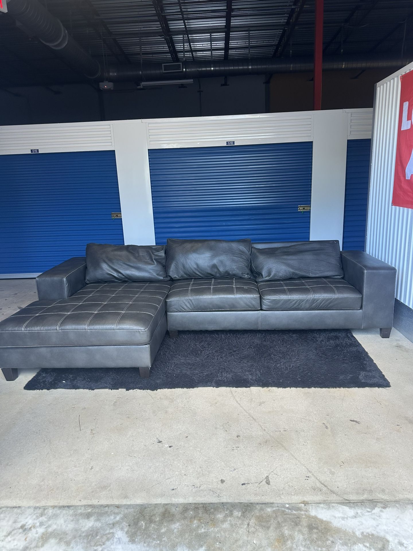 Brown Sectional Couch