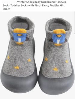 Shoes Baby Dispensing Non Slip Socks Toddler Socks size 26/27