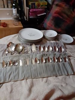 Antique silver wear and Dish Wear