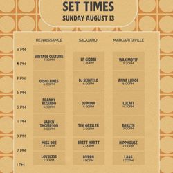 3 Sunday Splash House Tickets 