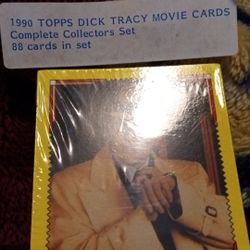 Dick Tracy Trading Cards From 1990