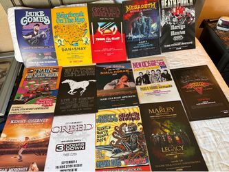 Concert Poster Collection….New
