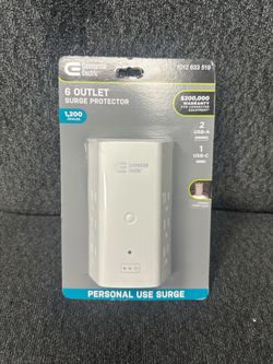 Commercial Electric 6 Outlet Surge Protector