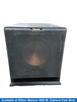Klipsch R-110sw Na Black Sub-Woofer