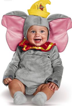Unisex Baby Dumbo Infant Costume Disney dumbo 12-18 Months Halloween costume New