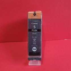 Canon PGI-5BK Black Ink Cartridge Genuine Sealed No Box.