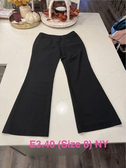 New York & Company Black Boot Cut Dress Pants smoke free home