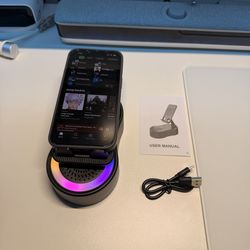 Bluetooth RGB Speaker 🔊 WITH Phone Charger ⚡️
