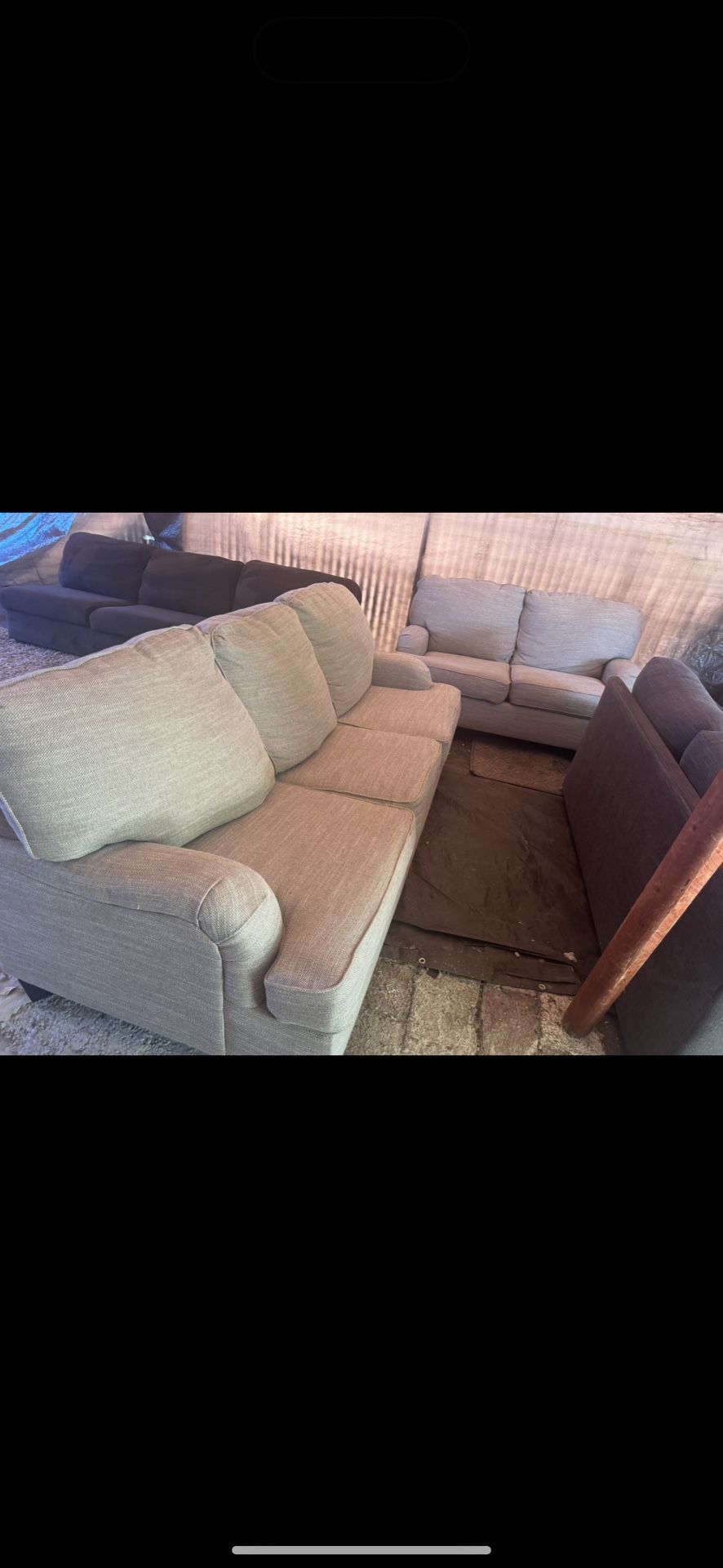 Couch Set Great Condition Clean We Sell All The Time Delivery 40 Local 