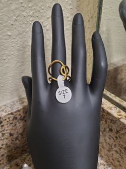 Gold-plated Durable And Lightweight Ring 