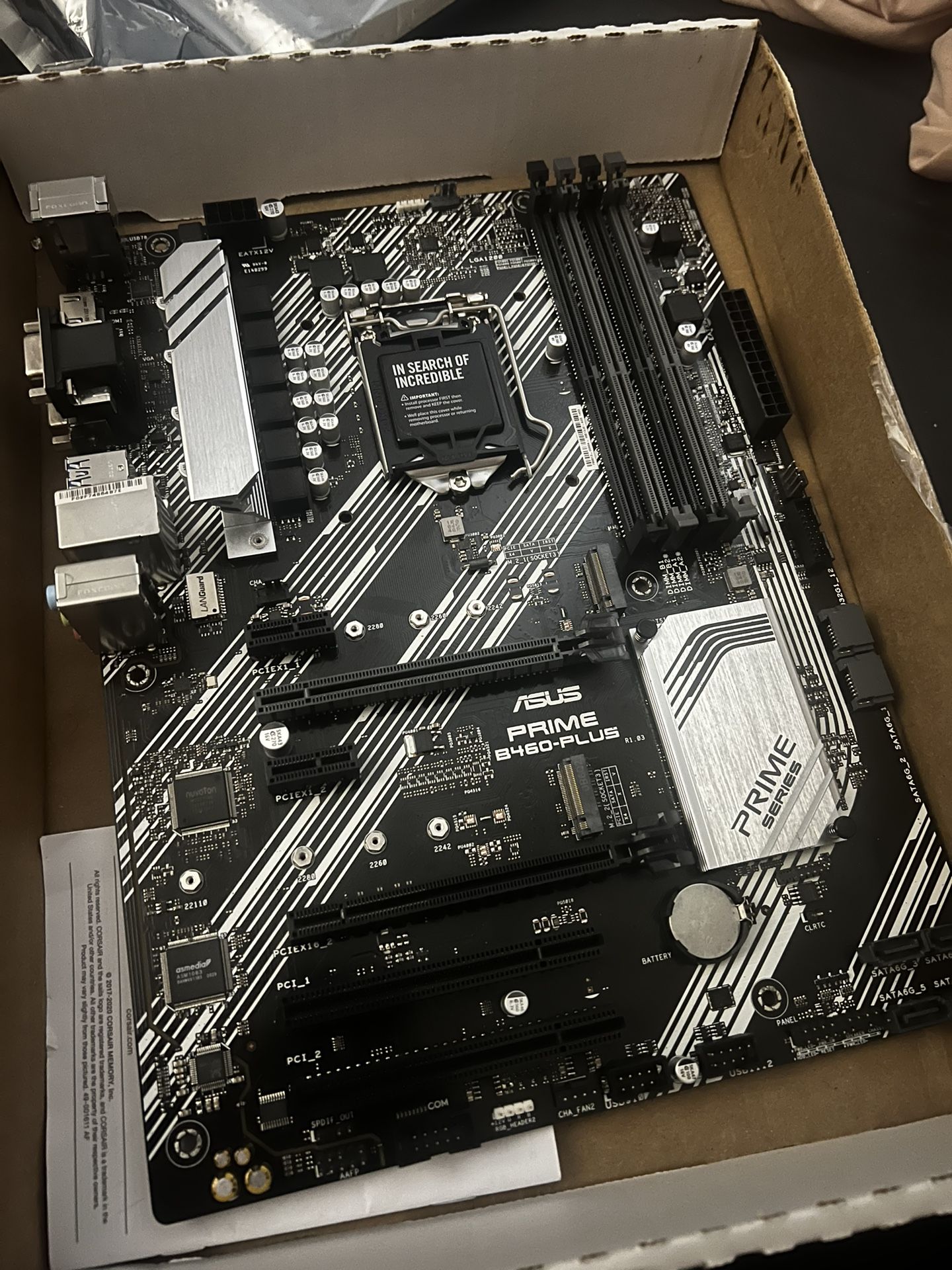 asus prime b460-plus Motherboard