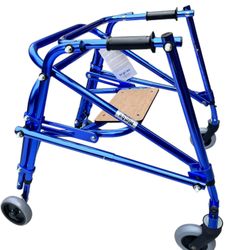 Inspired by Drive Nimbo 2G Posterior Walker W Fold Down Seat, Size Med, Blue 