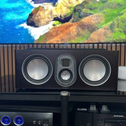 Monitor Audio Gold C250 5G Center Speaker in "Dark Walnut"