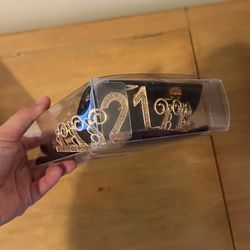 21 crown and sash 