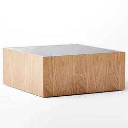CB2 - Vaneri Wood Corner/ Coffee Table