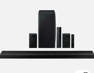 Samsung Soundbar with Subwoofer and Rear Speakers