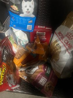 A lot of Good Dog Food and Treats