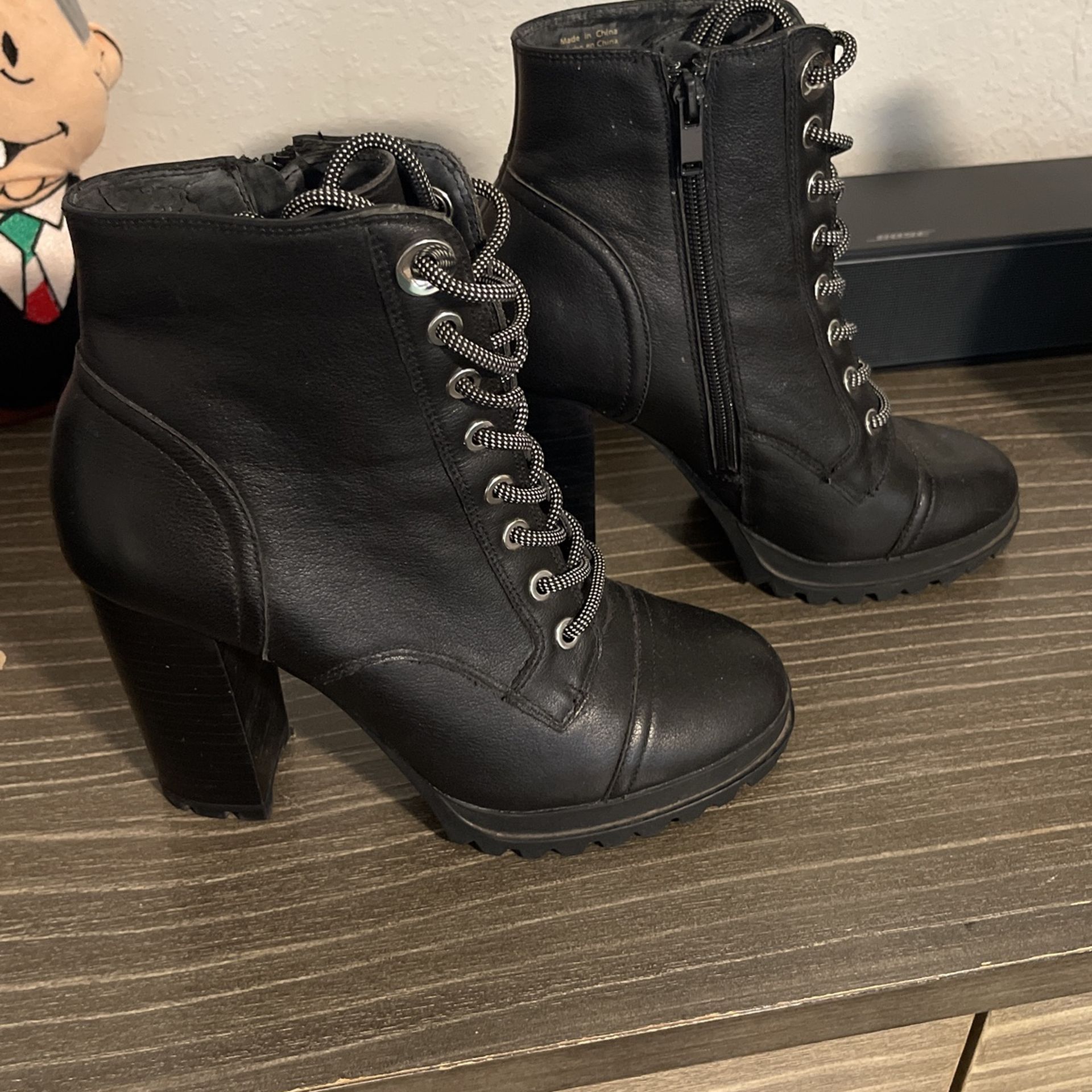 Black Ankle Boots