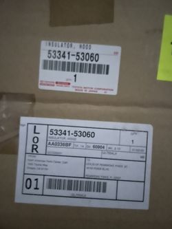 Genuine OEM Lexus IS200T IS250 IS(contact info removed)-2017 Hood Insulator 