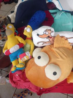 Simpsons Marge Homer 3 eye fish and the dog
