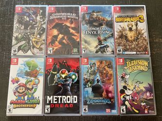 Mario luigi Metroid Oddworld Minecraft Disney Illusion Island Borderlands 3 Ultimate Shin Megami Tensei Nintendo Switch