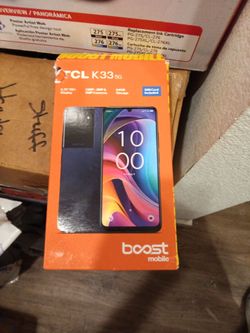 Boost Mobile TCL K33 5G phone