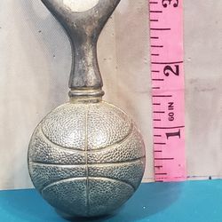 @CHV.  VINTAGE Bottle Opener In Shape Of Basketball Ball Metal 