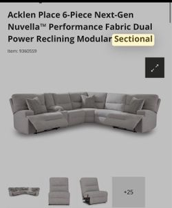 Power Reclining Sectional