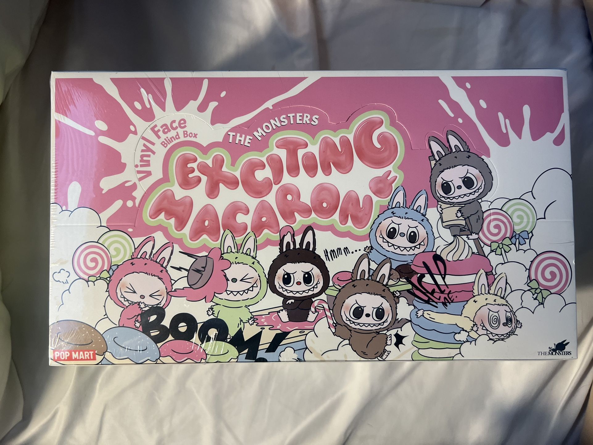 Labubu The Monsters Exciting Macron Vinyl Case