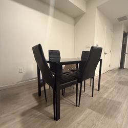 Dining Table And 4 Chairs 