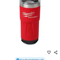 Milwaukee Pack Out Cup