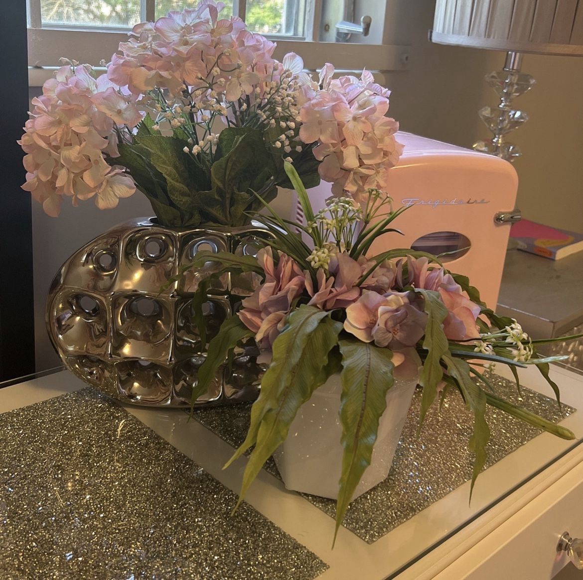 Two Floral Arrangements 