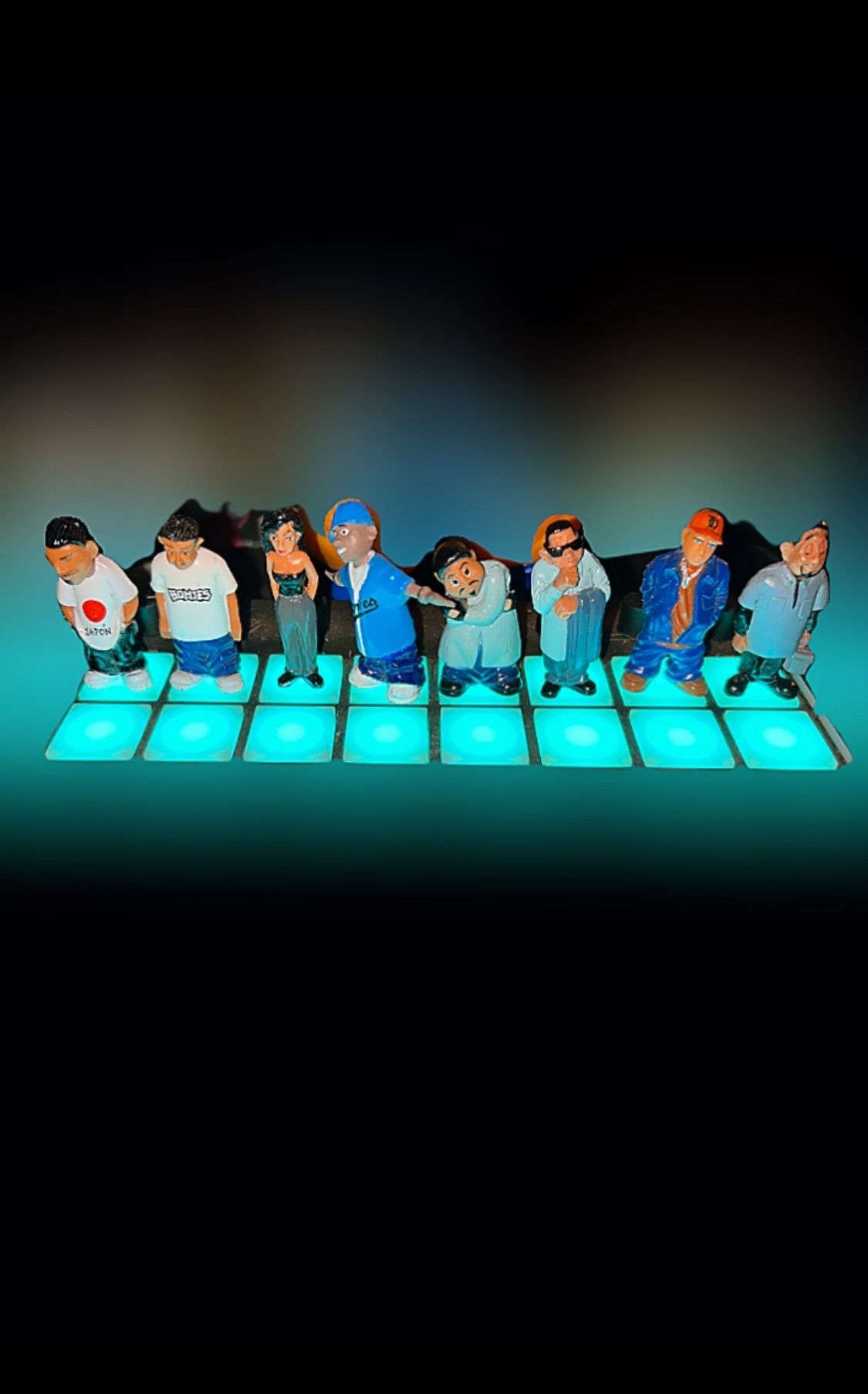 *RARE* Homies Figures Lot Of 8 Mixed Series Collectibles