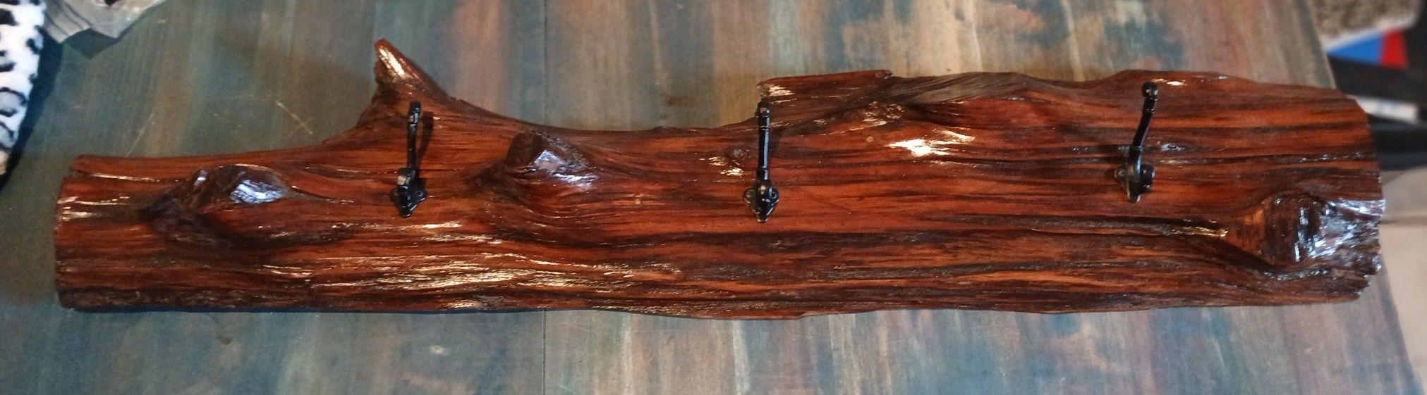 Hand Crafted Cedar Driftwood Coat Rack