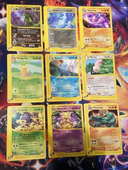 Pokemon Trading Cards E Series Expedition & Aquapolis