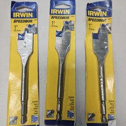 Erwin speedbor 1" inch Spade Drill Bit 