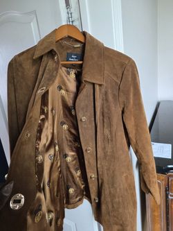 Tan suede jacket