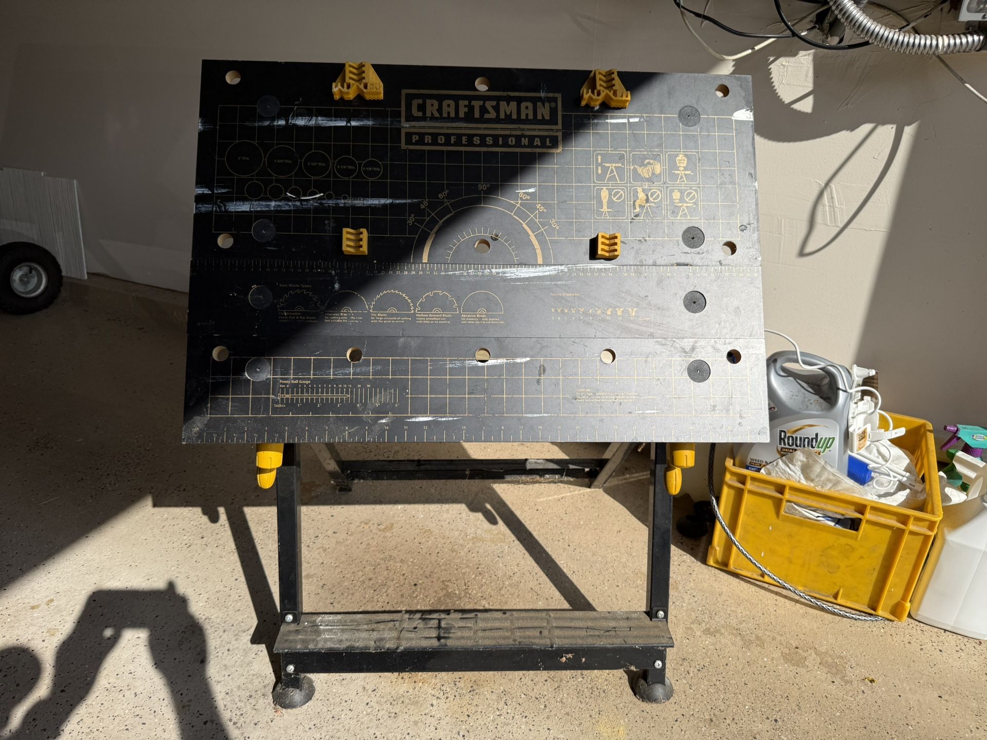 Craftsman Adjustable Workbench/table