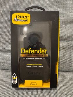 iPhone X XS Otter box defender case