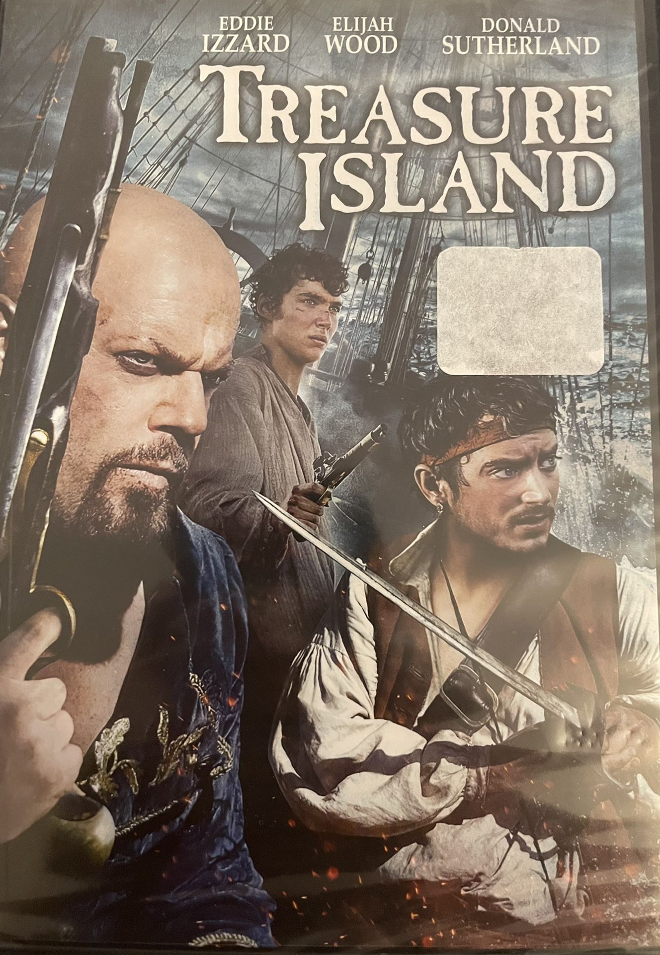 TREASURE ISLAND (DVD-2011) NEW! Eddie Izzard + Elijah Wood + Donald Sutherland!