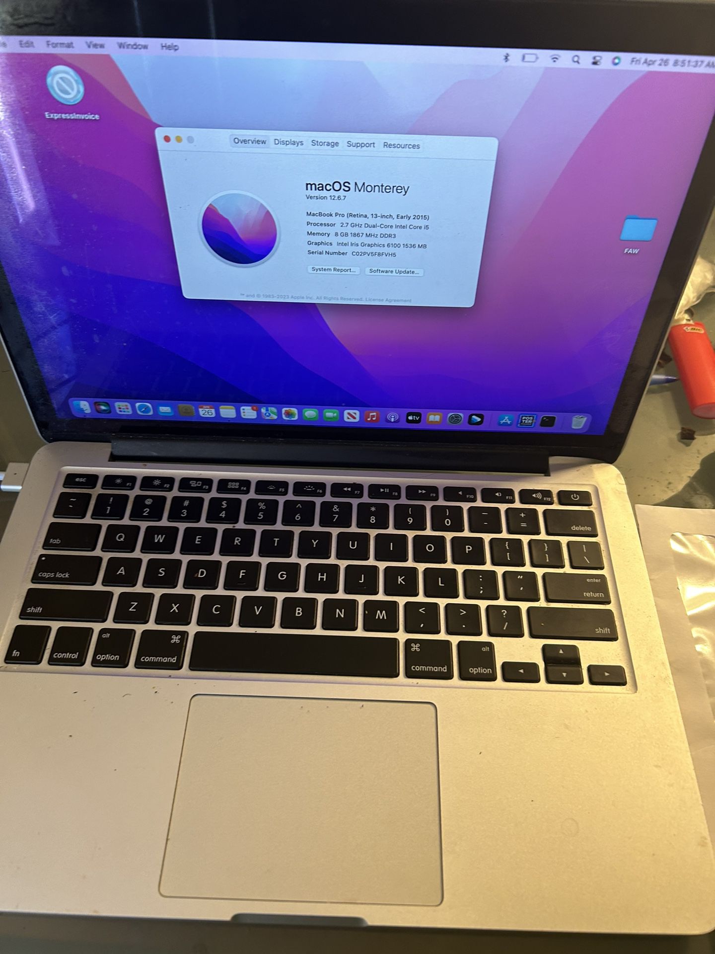 Apple MacBook Computer 2015
