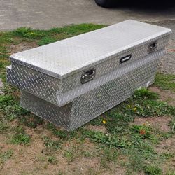 Husky Diamond Plated Truck Bed Toolbox 