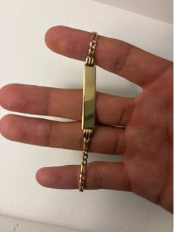 10k ID bracelet