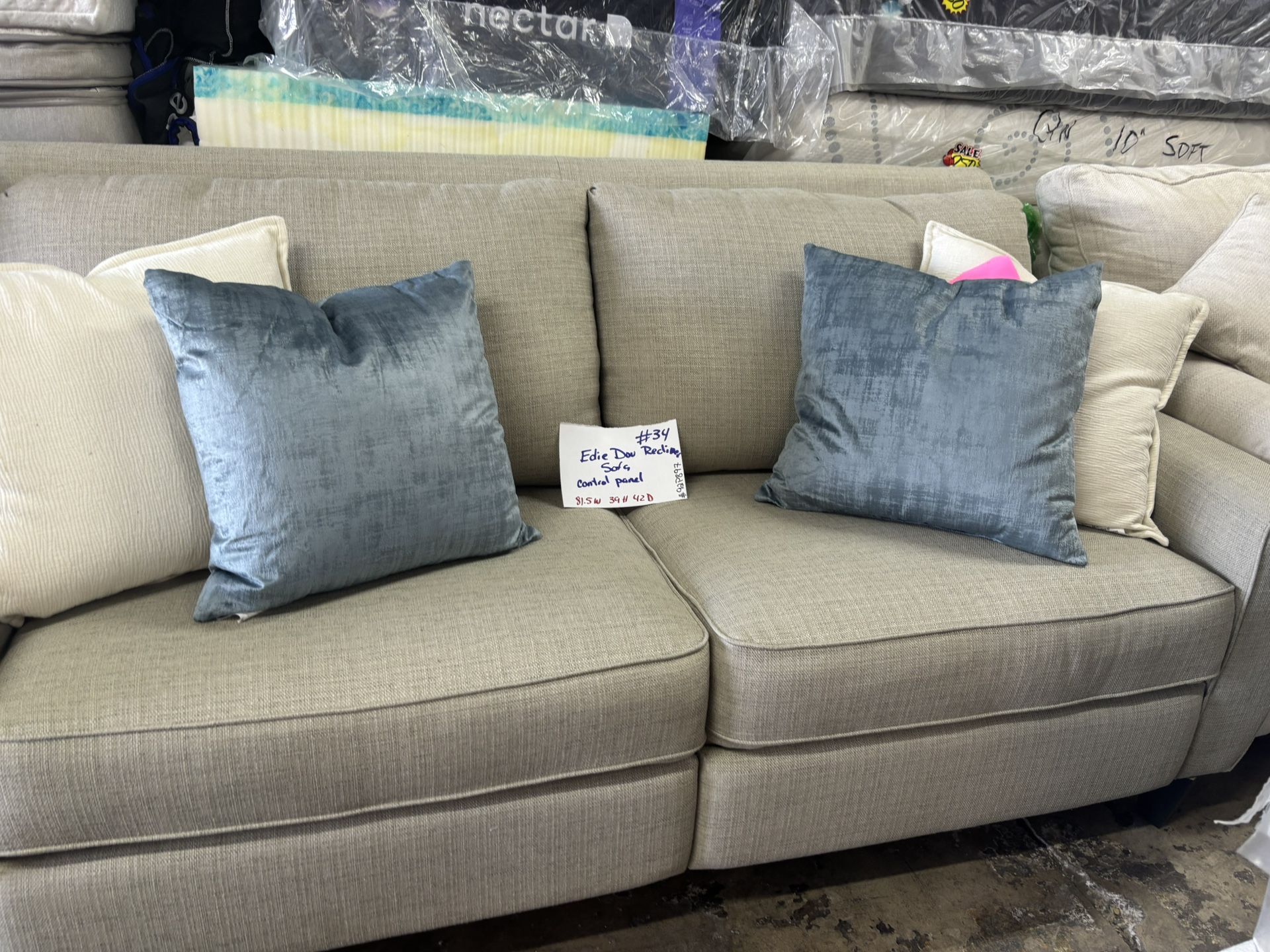 Edie Duo Loveseat Lazy Boy Power Recliner Sofa